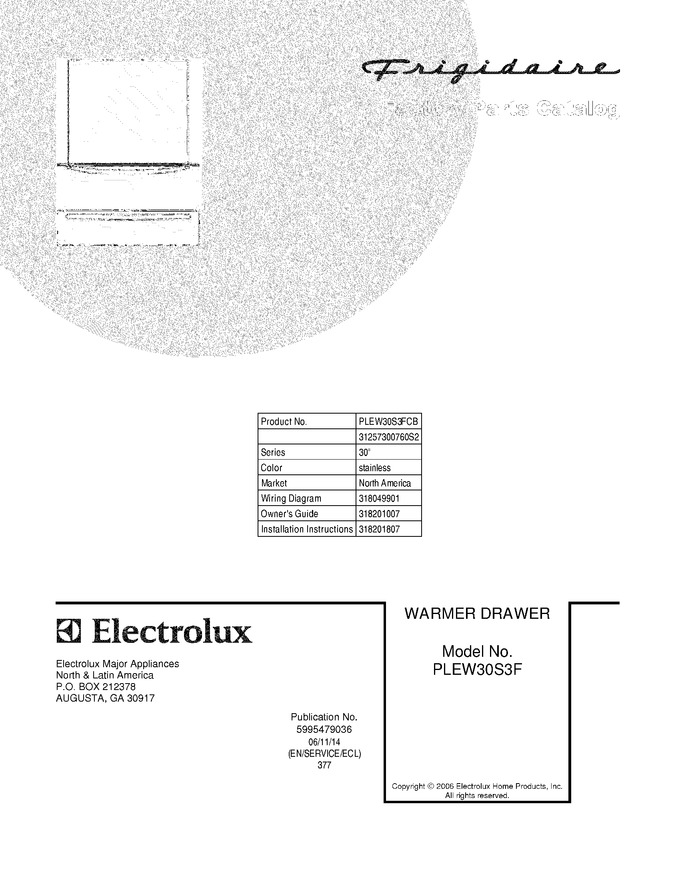 Diagram for PLEW30S3FCB