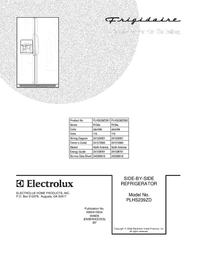Diagram for PLHS239ZDB2