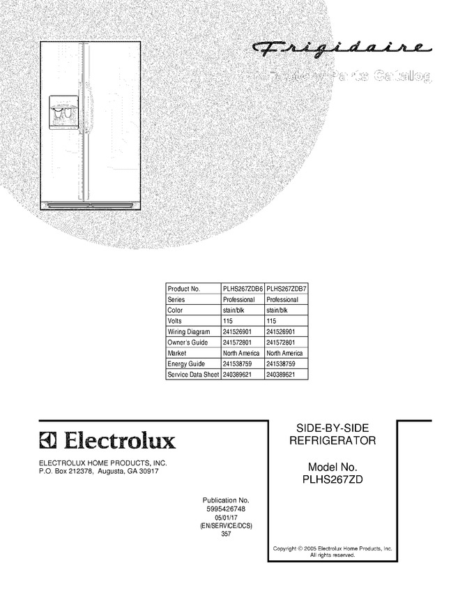 Diagram for PLHS267ZDB6