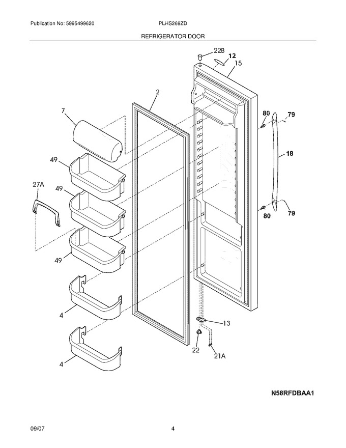 Diagram for PLHS269ZDBK