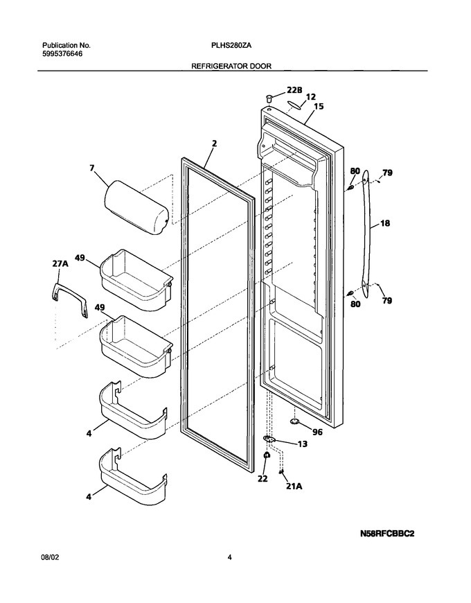 Diagram for PLHS280ZAB4