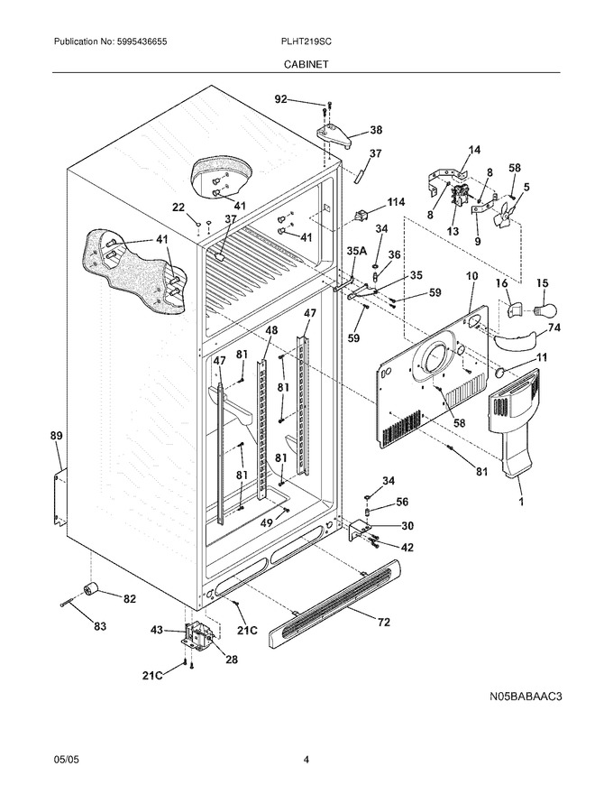Diagram for PLHT219SCB5