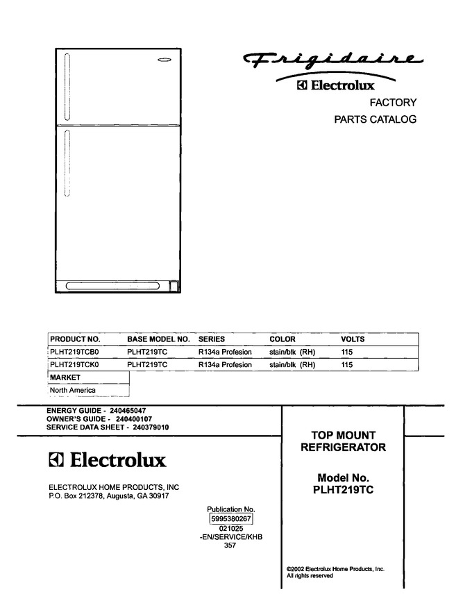 Diagram for PLHT219TCB0