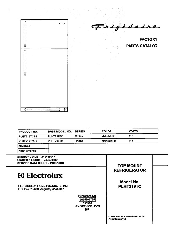 Diagram for PLHT219TCK2