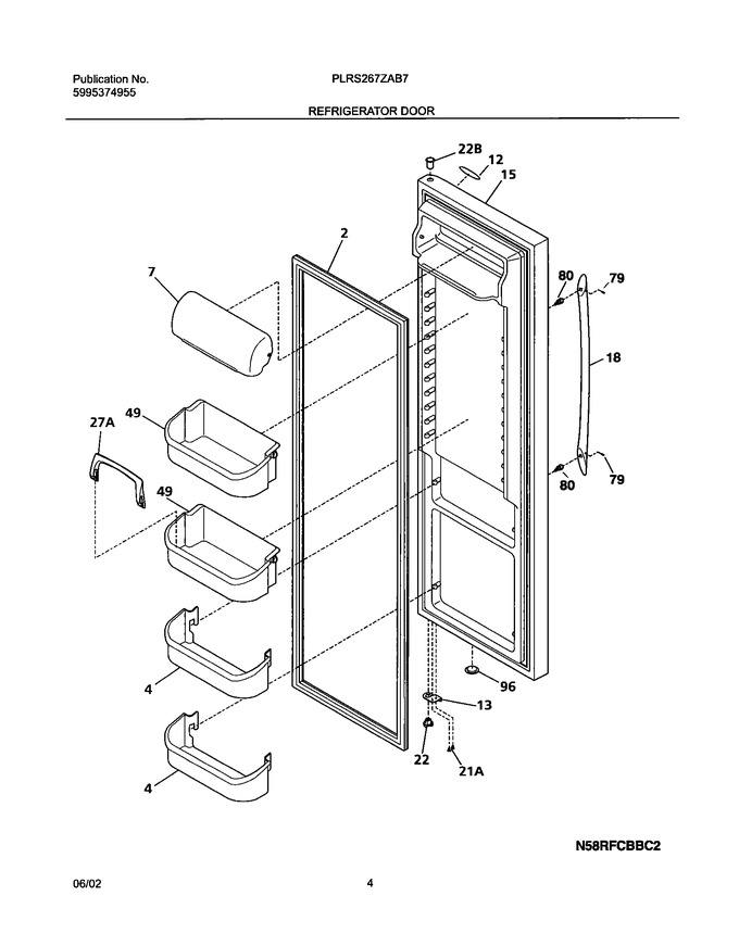 Diagram for PLRS267ZAB7