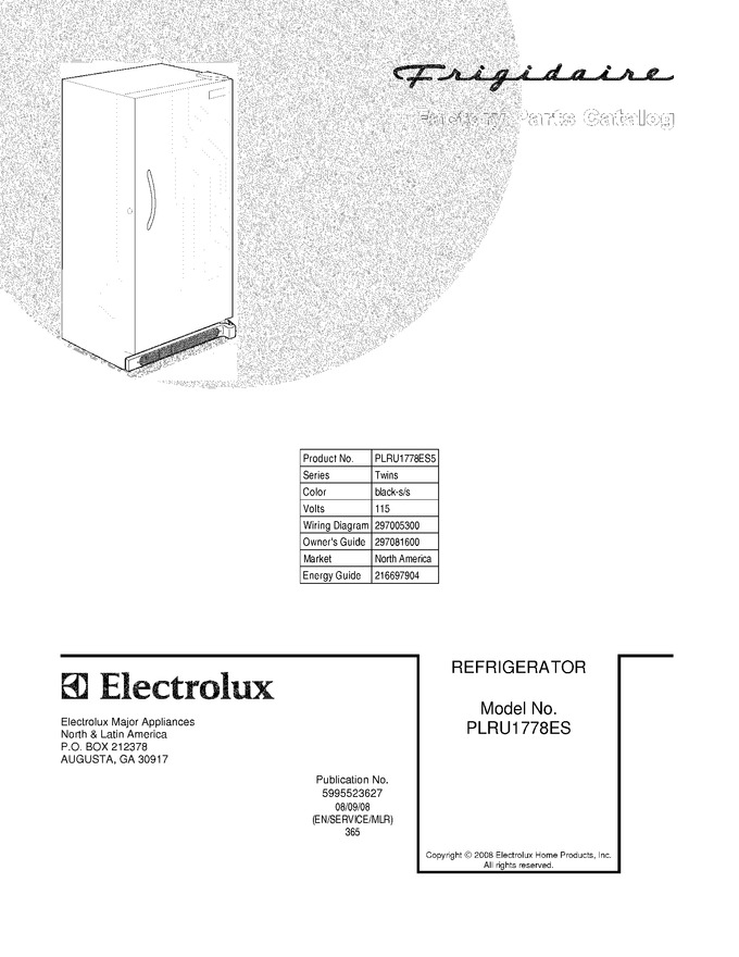 Diagram for PLRU1778ES5