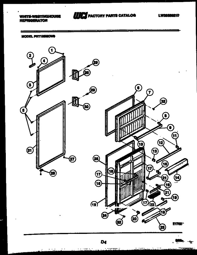 Diagram for PRT193MCW0