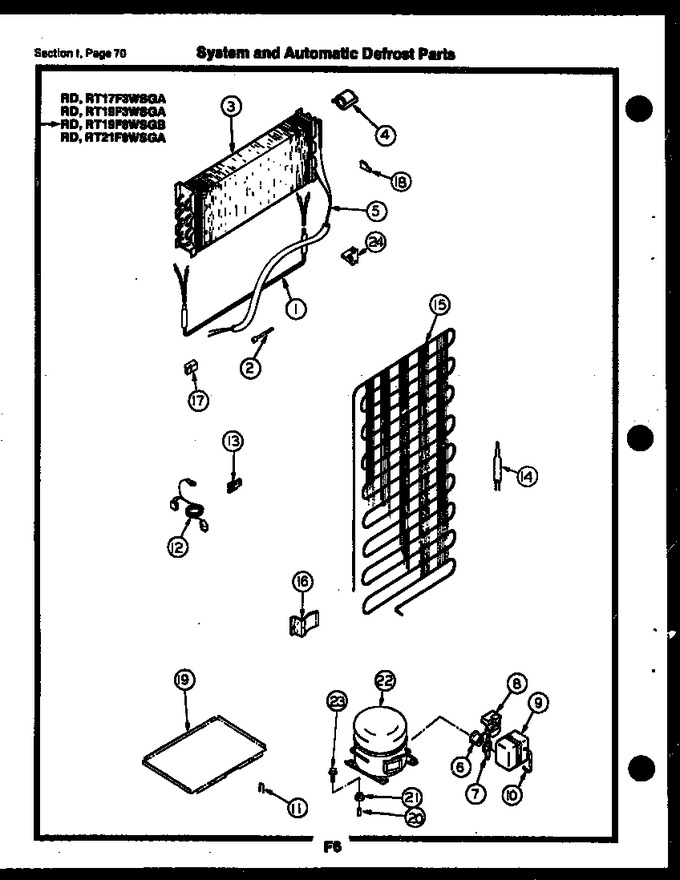 Diagram for RT17F3WSGA