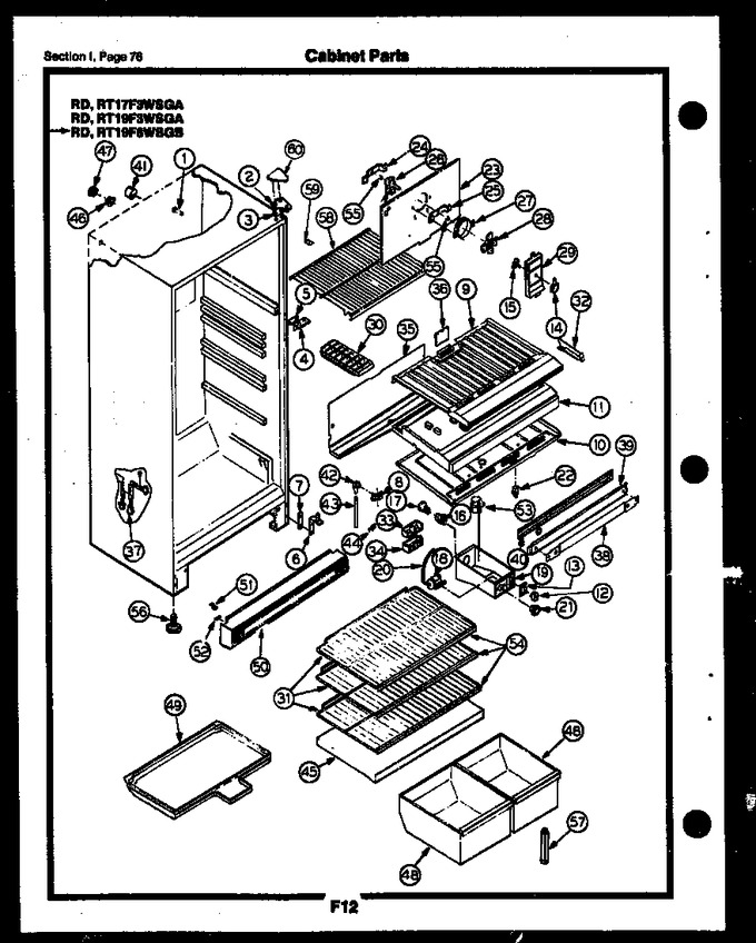 Diagram for RD19F3WSGA