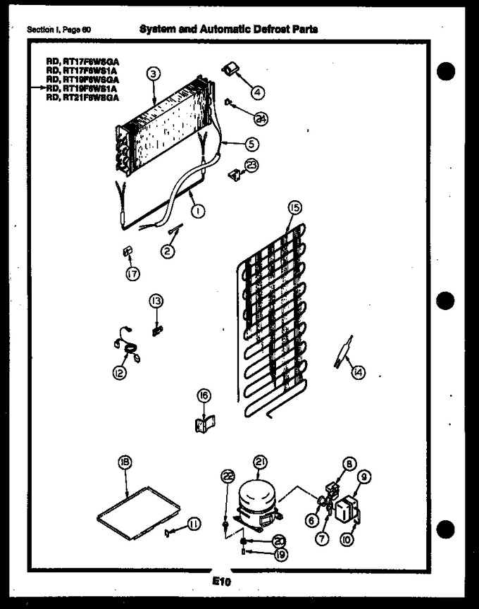 Diagram for RT17F6WSGA
