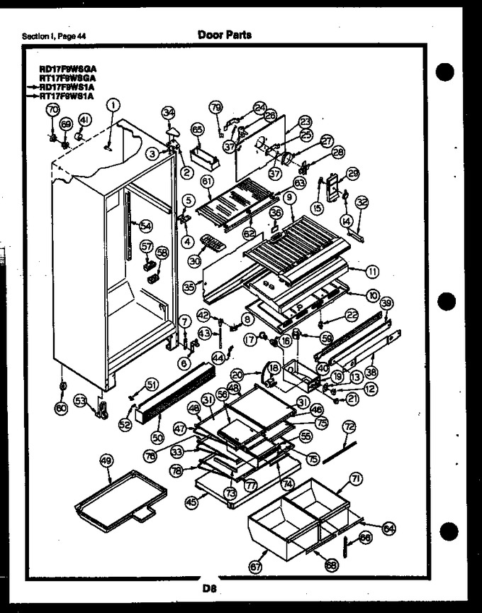 Diagram for RT17F9WSGA