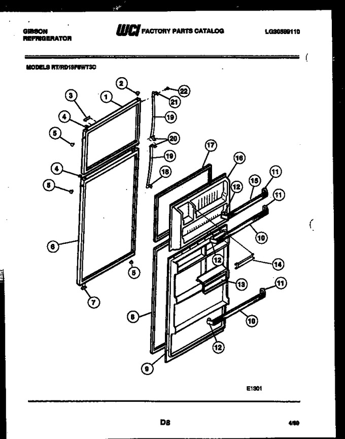 Diagram for RT19F8WT3C