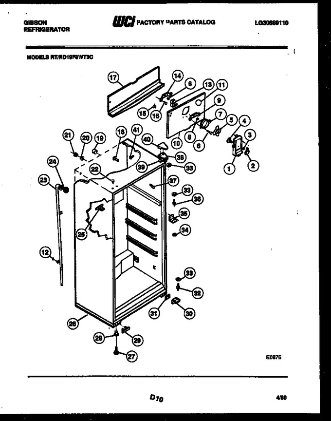 Diagram for RT19F8WT3C