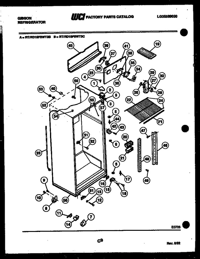 Diagram for RD19F9WT3C