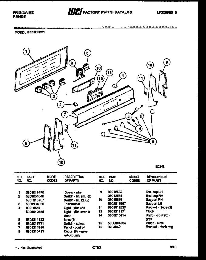 Diagram for RE32BNW1