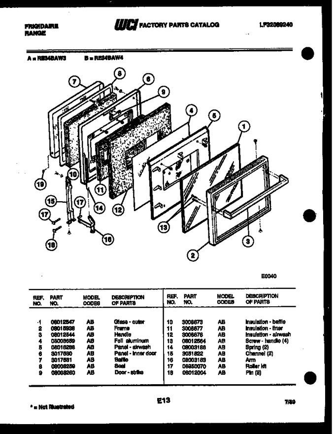 Diagram for RE34BAH3