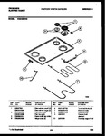 Diagram for 03 - Cooktop And Broiler Parts