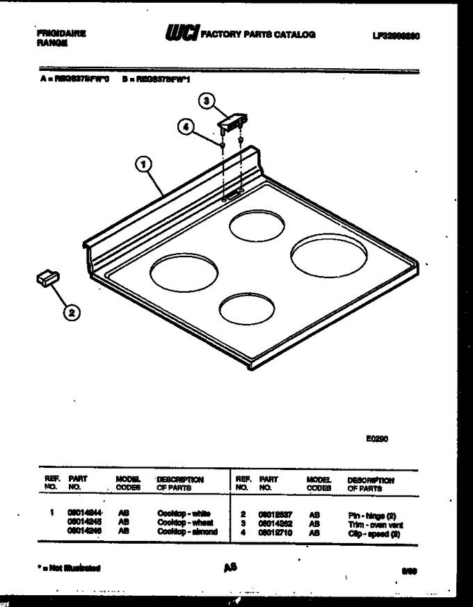 Diagram for REGS37BFW0