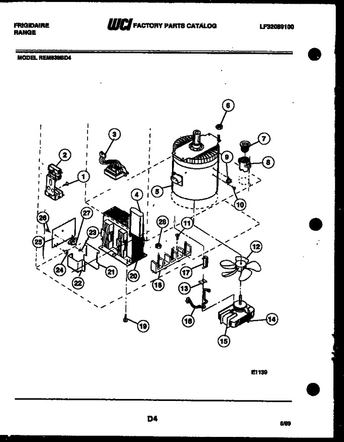 Diagram for REM638BDL4
