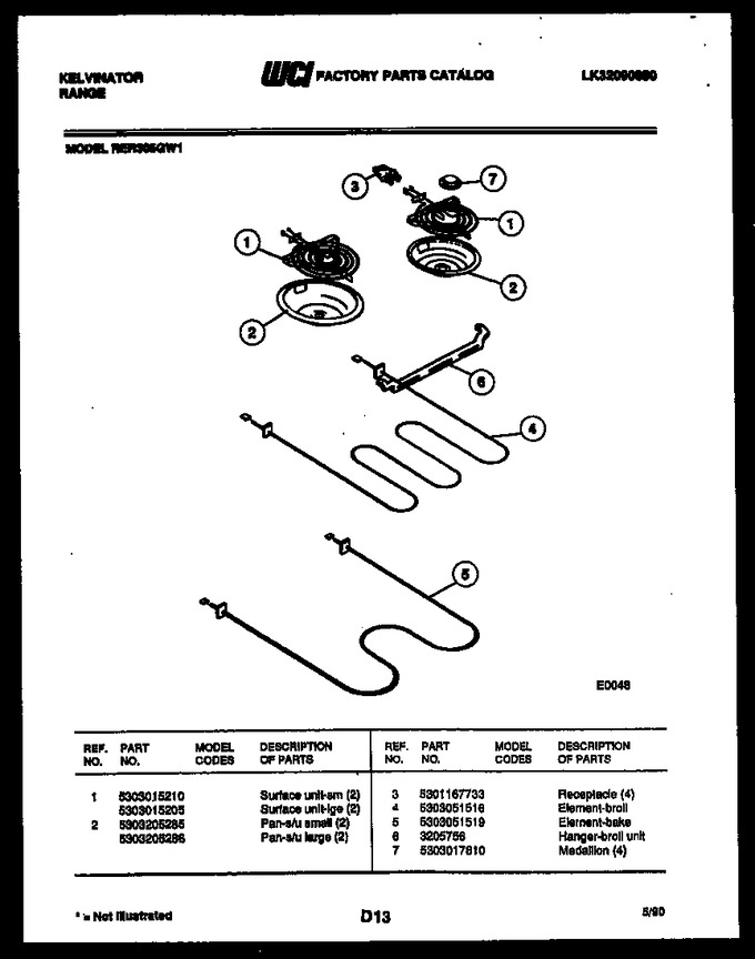 Diagram for RER305GF1