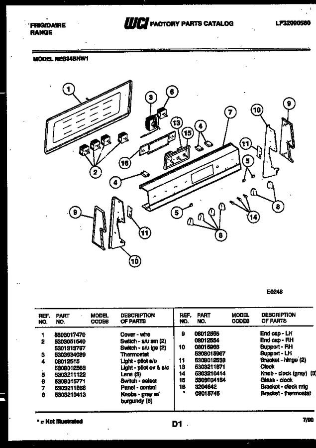 Diagram for RES34BNW1