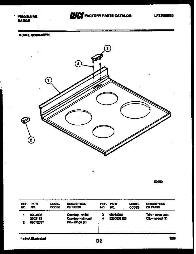 Diagram for RES34BNW1