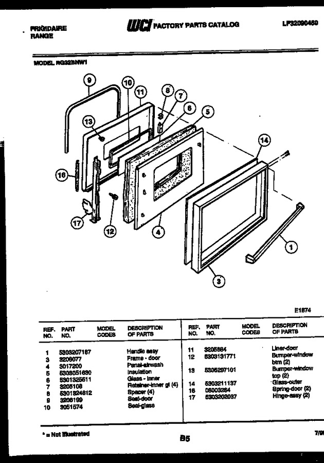 Diagram for RG32BNW1