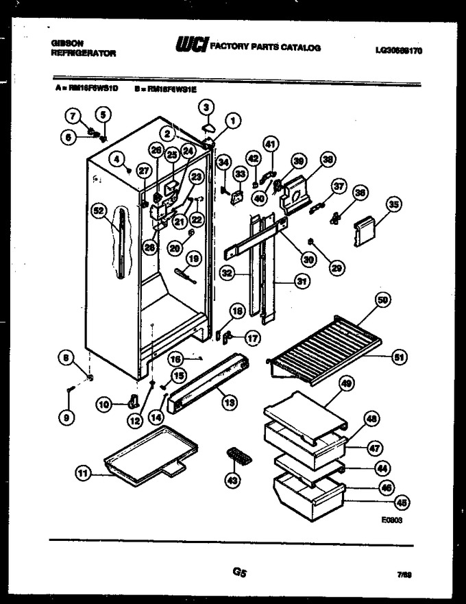 Diagram for RM18F6WS1D