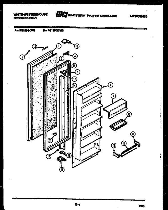 Diagram for RS196GCW3