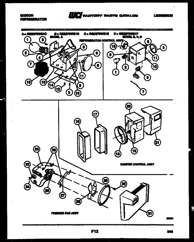 Diagram for RS22F9WS1F