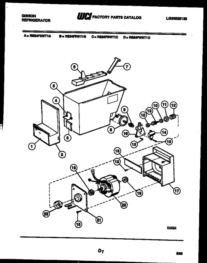 Diagram for RS24F9WT1A