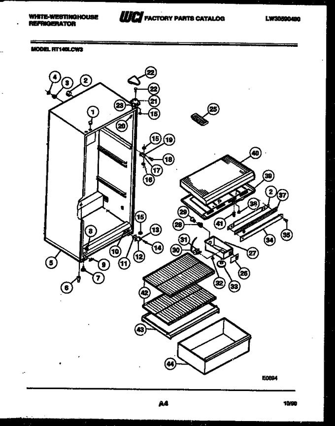 Diagram for RT140LCW3