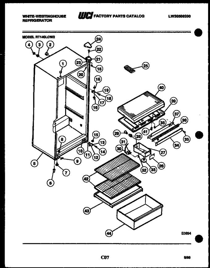 Diagram for RT163LCW1