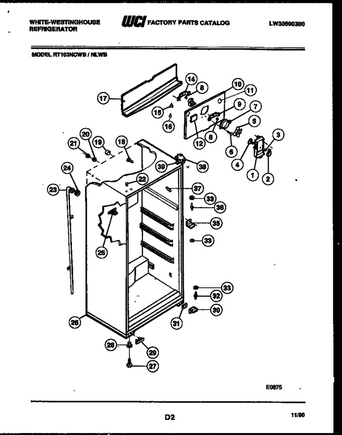 Diagram for RT163NCDB