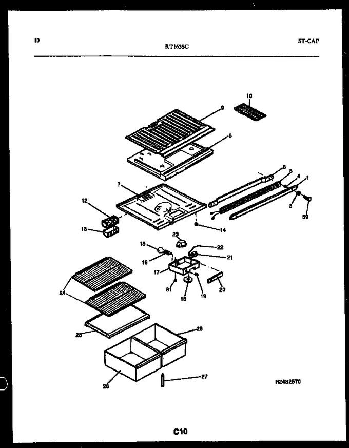 Diagram for RT163SLW0