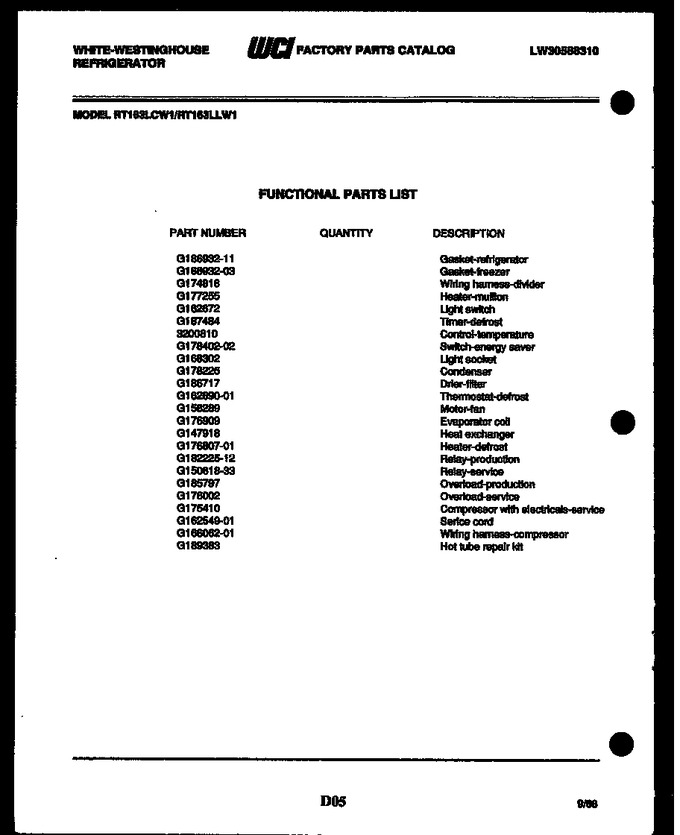 Diagram for RT164LCH0