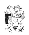 Diagram for 03 - Cabinet, Shelves, Divider, Fan Asse