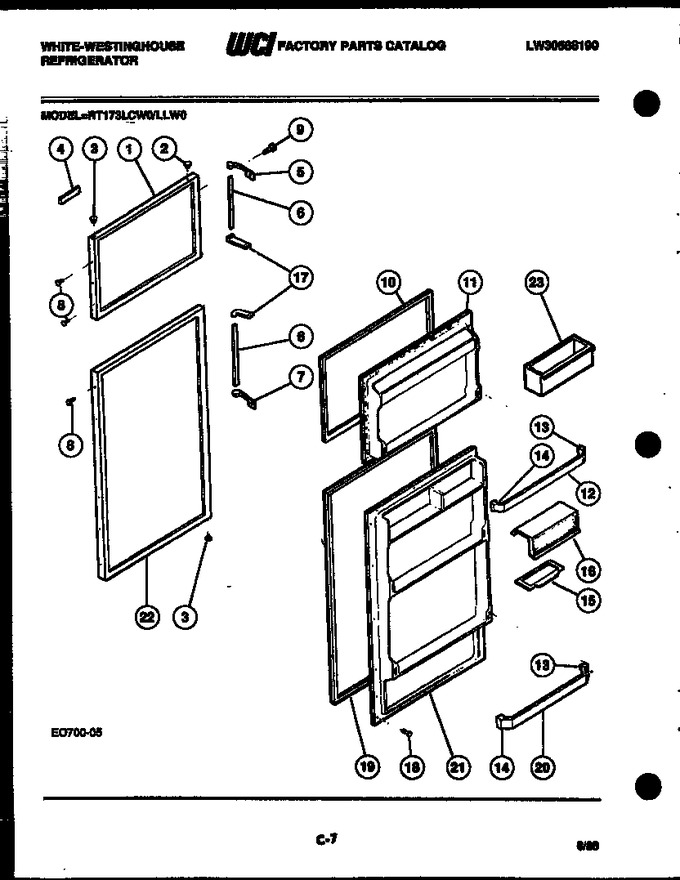 Diagram for RT173LCF0