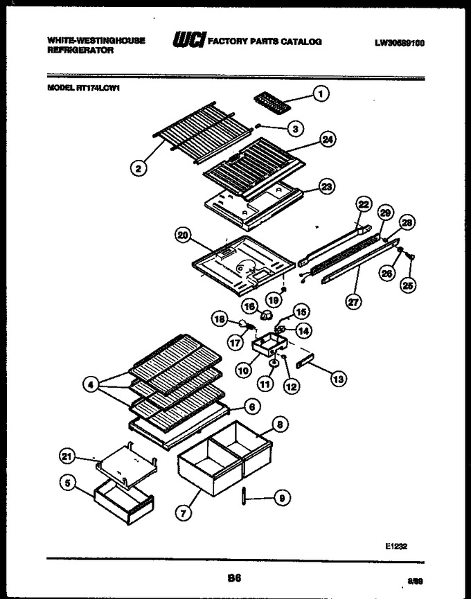 Diagram for RT174LCD1