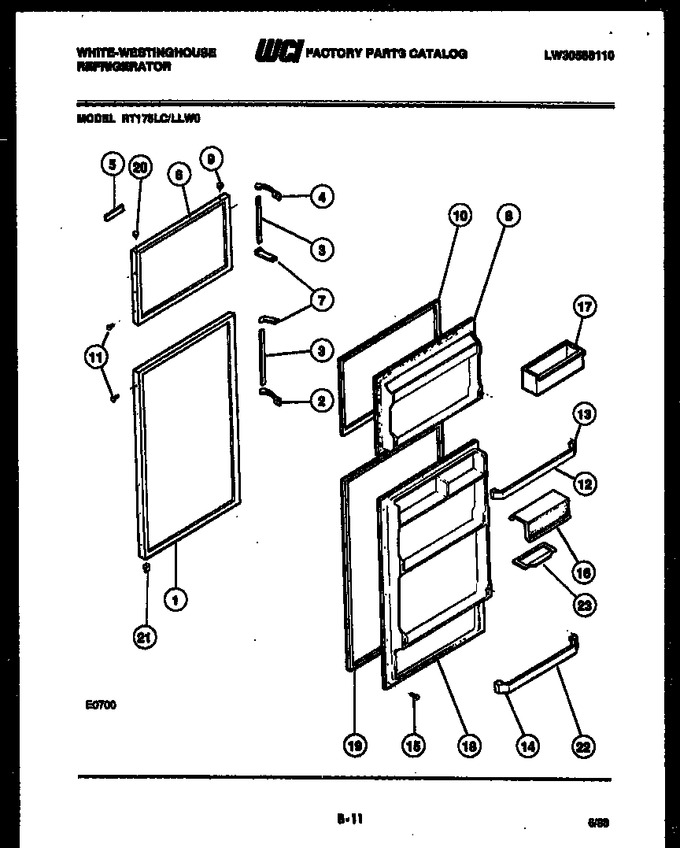 Diagram for RT175LCW0