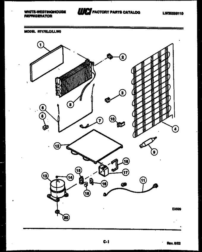 Diagram for RT175LCF0