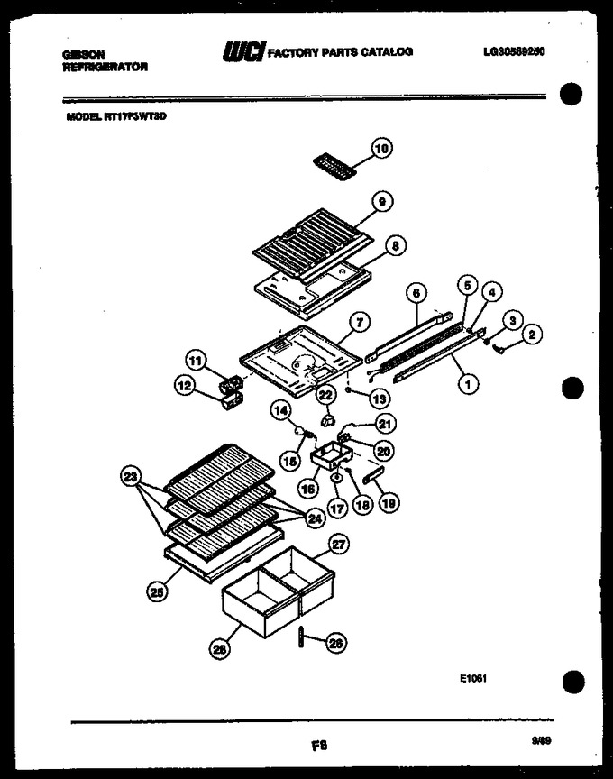 Diagram for RT17F3WT3D