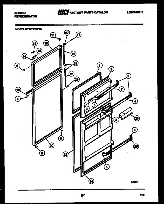 Diagram for RT17F6WV3A