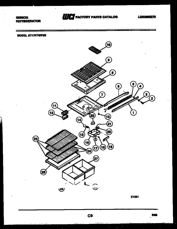 Diagram for RT17F7WP3B