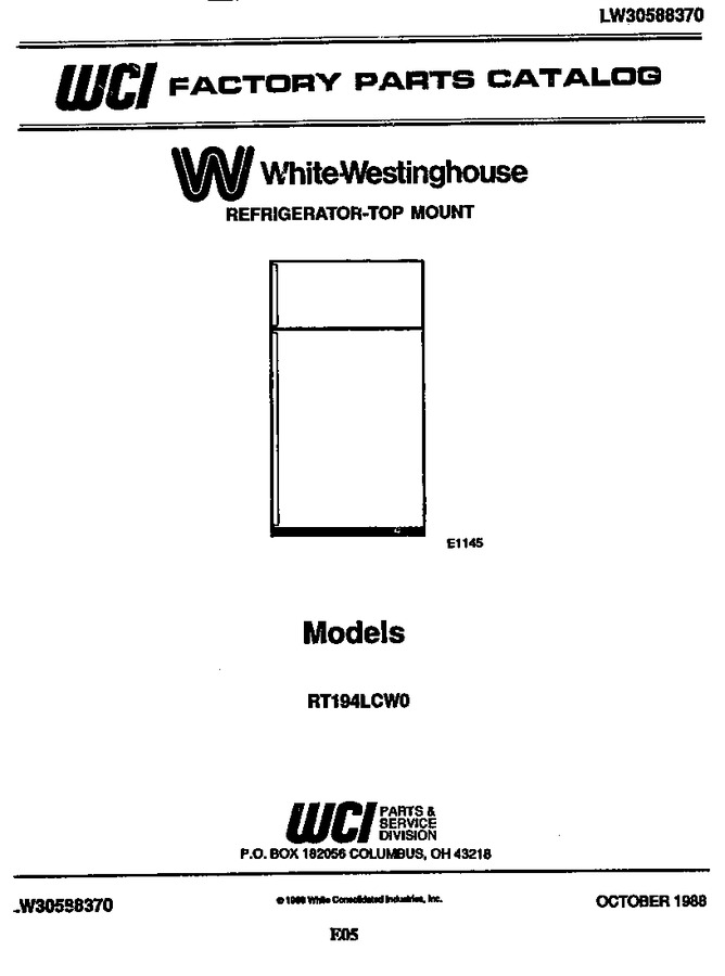 Diagram for RT194LCHO