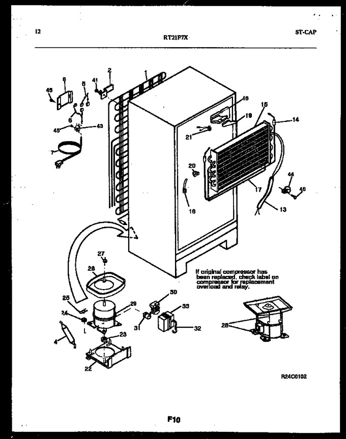 Diagram for RT21F7DX3D