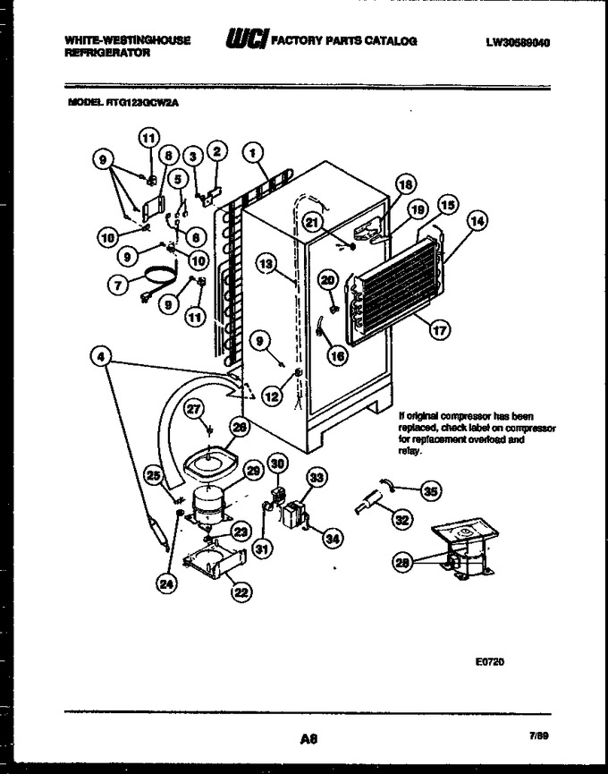 Diagram for RTG123GCW2A