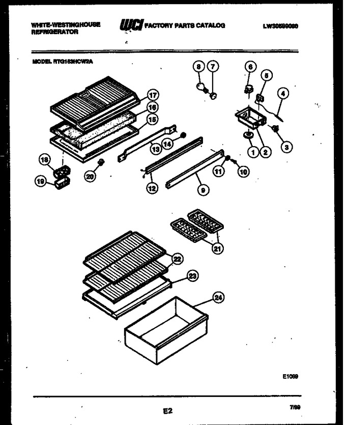 Diagram for RTG153HCF2A