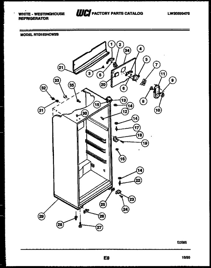 Diagram for RTG153HCH2B