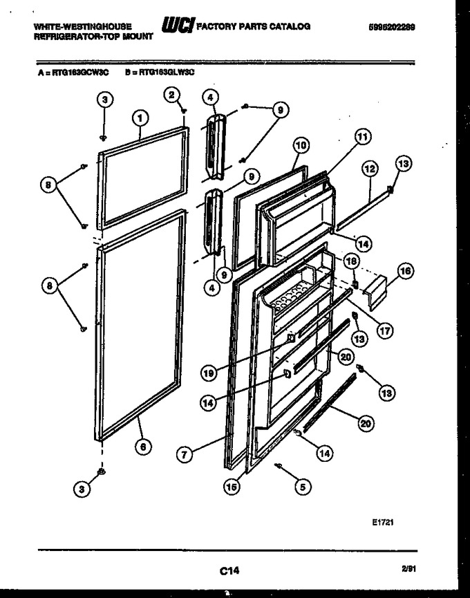 Diagram for RTG163GCV3C
